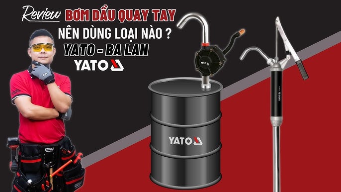 Bơm Nhớt Thùng Phuy Quay Tay và Những Điều Cần Biết