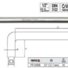 Cần siết chữ L 1/2" 300x70mm Yato YT-12439/YT-12445 - Ba Lan