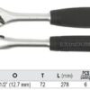 Cần siết tự động 1/2" dạng thẳng 278mm Yato YT-0309 - Ba Lan