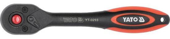 Cần siết tự động 1/4" dạng cong 144mm Yato YT-0293 - Ba Lan