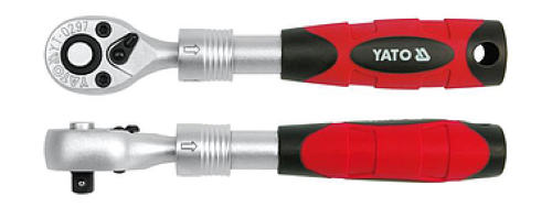 Cần siết tự động 1/4" điều chỉnh ngắn dài 150-200mm Yato YT-0297 - Ba Lan