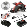 Máy cưa đĩa cầm tay pin 18V (full set) Yato YT-82810