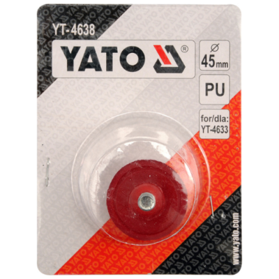 Đầu búa nhựa PU 22mm màu đỏ Yato YT-4635 - Ba Lan