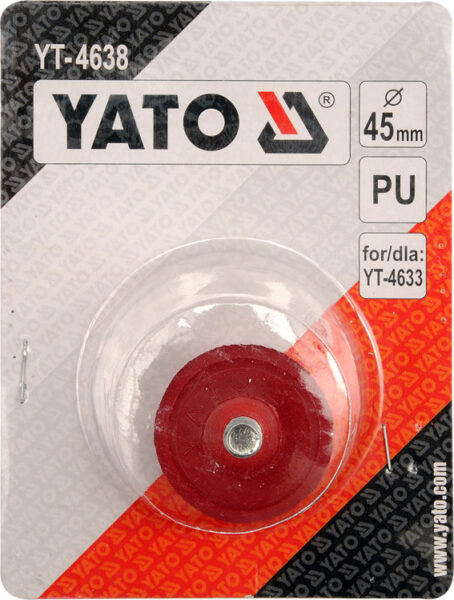 Đầu búa nhựa PU 22mm màu đỏ Yato YT-4635 - Ba Lan