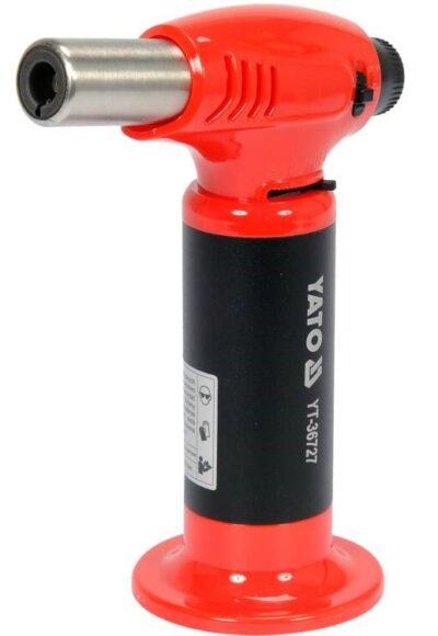 Đèn khò bơm gas mini cầm tay 1350°C Yato YT-36727 - Ba Lan