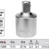 Đầu chuyển 1/2" sang 3/8" Yato YT-1255 - Ba Lan