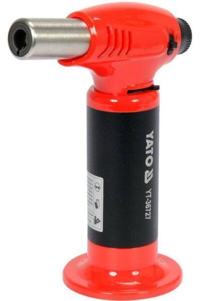 Đèn khò bơm gas mini cầm tay 1350°C Yato YT-36727 - Ba Lan