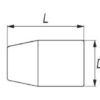 Đầu chuyển 1/2" sang đầu vít đóng 8mm Yato YT-1295 - Ba Lan
