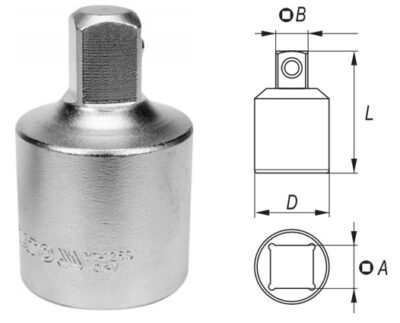 Đầu chuyển 3/4" sang 1/2" Yato YT-1259 - Ba Lan