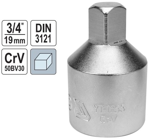 Đầu chuyển 3/4" sang 1/2" Yato YT-1355 - Ba Lan
