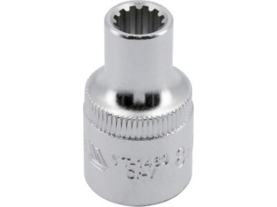 Đầu tuýp bánh răng Spline 1/2" Yato YT-1460 - Ba Lan