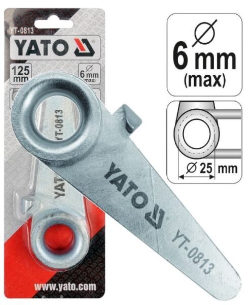 Dụng cụ uốn ống Ø6mm 125mm Yato YT-0813 - Ba Lan