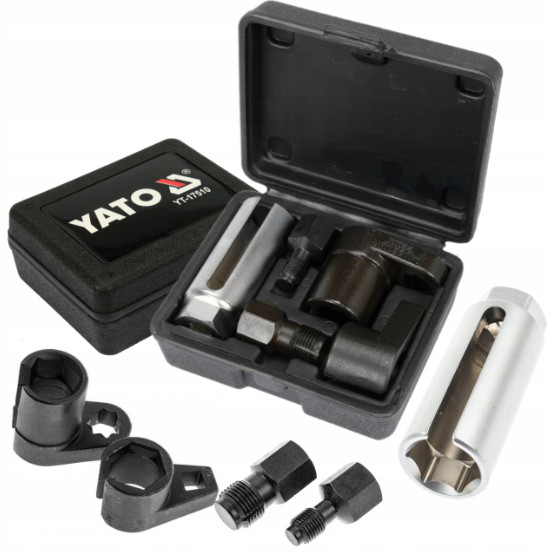 Bộ tuýp 3/8" 1/2" tháo cảm biến Oxy 5 chi tiết Yato YT-17510 - Ba Lan