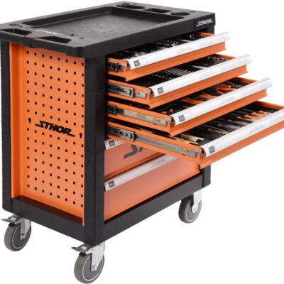 Tủ Dụng Cụ Sửa Chữa 6 Ngăn Kéo 302 Chi Tiết Sthor 58550