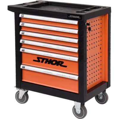 Tủ Dụng Cụ Sửa Chữa 6 Ngăn Kéo 302 Chi Tiết Sthor 58550