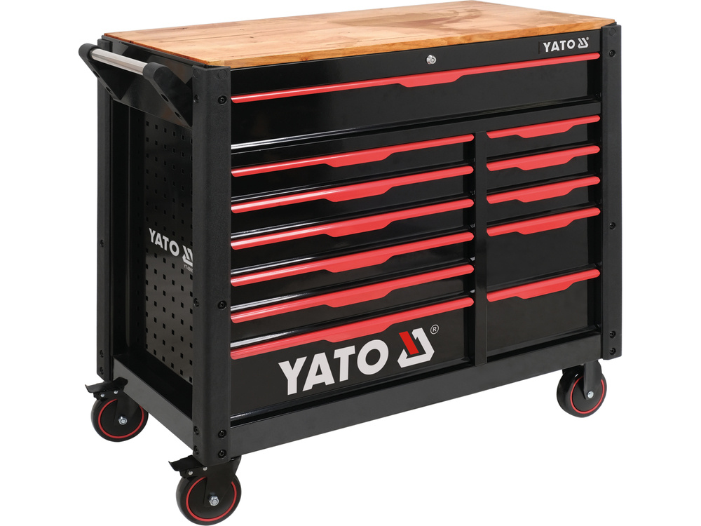 Tủ Đựng Dụng Cụ Cao Cấp 12 Ngăn Yato YT-09005 Tủ Đựng Dụng Cụ 12 Ngăn Kéo Yato YT-09005