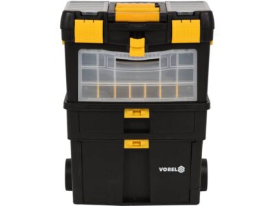 TROLLEY TOOL BOX WITH REMOVABLE ORGANIZER