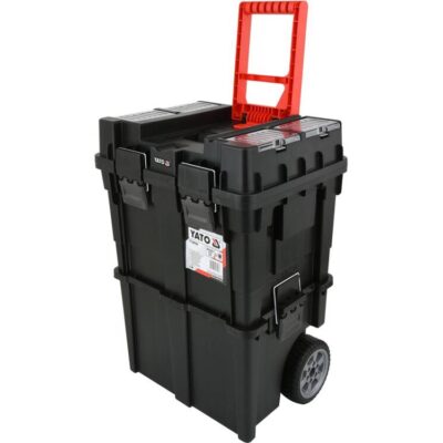 TWO-PARTS TOOL BOX WITH WHEELS