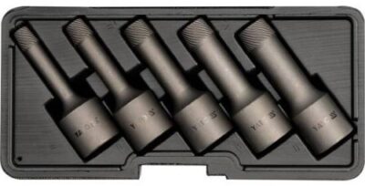 Bộ 5 khẩu 1/2" nhổ ốc bulong hỏng 8-16mm đảo chiều Yato YT-0624 - Ba Lan