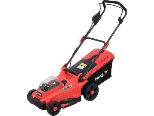 Máy cắt cỏ đẩy tay pin 36V (2x18V) 370mm 35L (thân máy) Yato YT-85223 - Ba Lan
