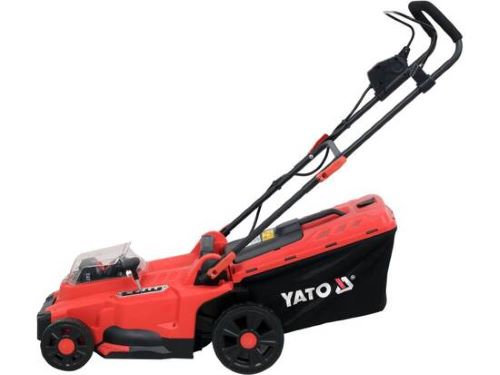 Máy cắt cỏ đẩy tay pin 36V (2x18V) 2x4Ah 430mm 50L Yato YT-85224 - Ba Lan