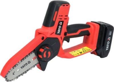 Máy cưa xích pin 18V 2Ah 4" Yato YT-828135 - Ba Lan