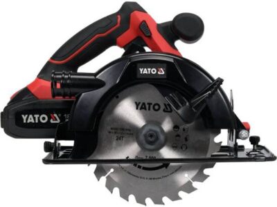 Máy cưa đĩa pin 18V 2Ah 185mm không chổi than Yato YT-82808 - Ba Lan