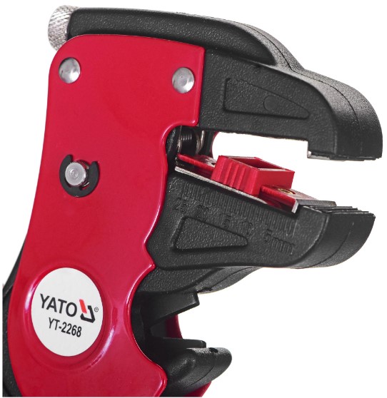 Kìm tuốt dây điện mỏ quạ tự động 175mm Yato YT-2268 - Ba Lan