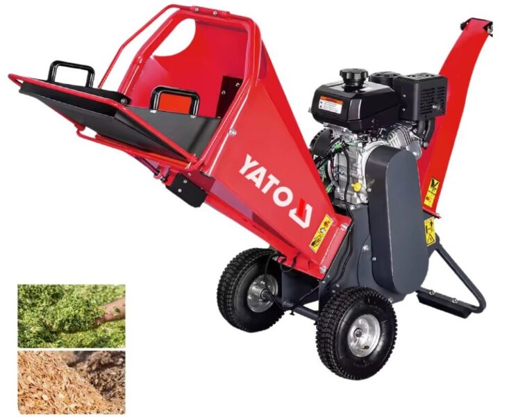 Máy băm dăm gỗ 196cc 6.5hp 100mm Yato 16505 - Ba Lan