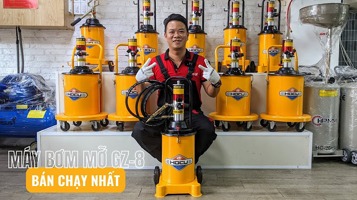Máy Bơm Mỡ 12 Lít KOCU GZ8: Chuyên Nghiệp Cho Xe Tải, Máy Móc