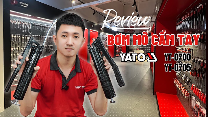 Máy bơm mỡ bằng tay - chân KOCU YATO: Ưu điểm vượt trội và ứng dụng