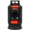 Máy cân bằng laser 5 tia xanh IP54 Yato YT-30435 - Ba Lan