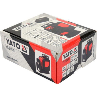 Máy cân bằng laser 5 tia xanh IP54 Yato YT-30435 - Ba Lan