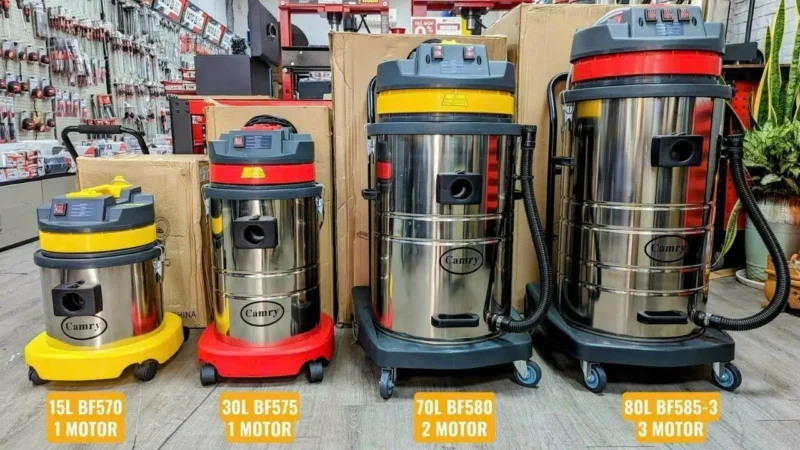 Máy Hút Bụi Công Nghiệp, Hút Nước, Dọn Ô Tô 15-30-70-80 Lít - Giá Rẻ