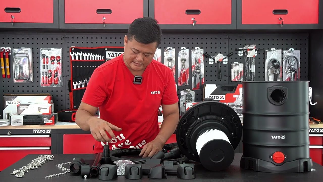 Máy hút bụi công nghiệp Yato: Chọn lựa thông minh cho mọi nhu cầu