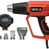 Bộ máy khò nhiệt LCD 1600w + 5 đầu khò Yato YT-82296 - Ba Lan