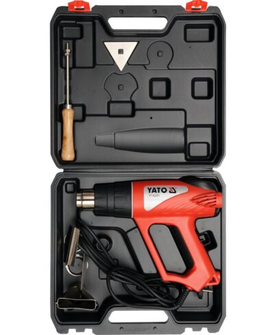 Bộ máy khò nhiệt 2000w + 6 phụ kiện Yato YT-82291 - Ba Lan