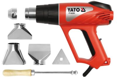 Bộ máy khò nhiệt 2000w + 6 phụ kiện Yato YT-82291 - Ba Lan