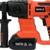 Máy khoan búa đảo chiều Dùng Pin 18V - 3 chức năng Yato YT-82270