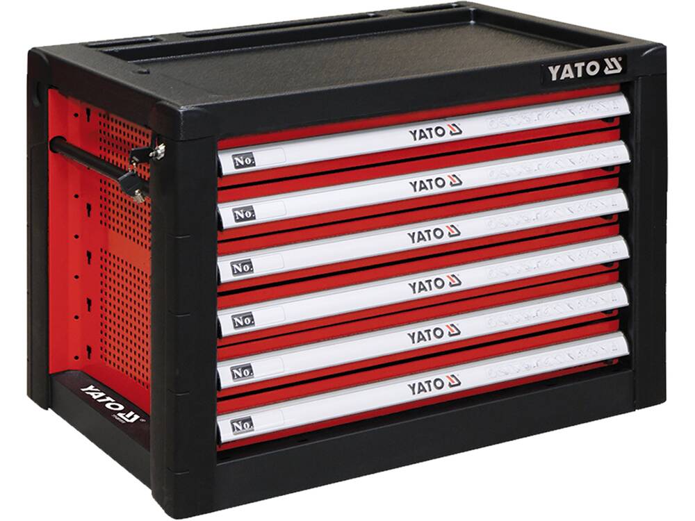 Tủ Đựng Dụng Cụ Cố Định 6 Ngăn Yato YT-09155 Tủ Đựng Dụng Cụ Cố Định 6 Ngăn Yato YT-09155
