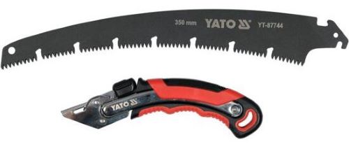 Cưa cắt tỉa cành lưỡi cong cầm tay 350mm Yato YT-87744 - Ba Lan