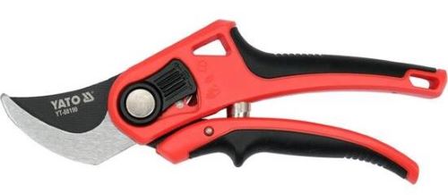 Kéo cắt cành điều chỉnh lưỡi 12/20mm cán nhựa 208mm Yato YT-88190 - Ba Lan