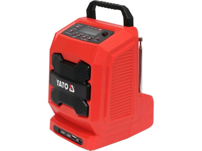 Máy nghe nhạc/Radio công trình 18V AC/DC Yato YT-82940 - Ba Lan