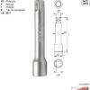 Thanh nối dài 1/2" 76mm - 254mm Yato - Ba Lan