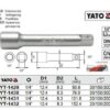 Thanh nối dài 1/4" 51mm đến 53mm Yato - Ba Lan