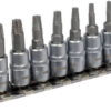 Bộ tuýp 1/4" mũi sao xoắn tháo gỡ ốc sao bị hỏng 7 chi tiết Yato YT-04581 - Ba Lan