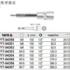 Tuýp 1/2" mũi hoa thị M5 - M17 Yato - Ba Lan