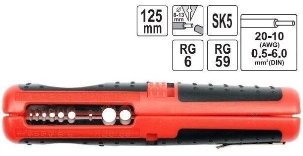 Dao tuốt dây đa năng Yato YT-2274 Ba Lan