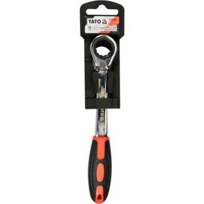 Cờ lê đầu vòng tự động,đảo chiều có chốt khóa hệ mét 8mm - 32mm Yato YT-02370