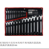 Bộ cờ lê vòng miệng hệ mét 25 chi tiết 6-32mm Yato YT-0365 - Ba Lan